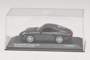 Porsche 911 997 Carrera 4S Grå Metallic Minichamps 1:43 403066430 Metall — bild 4 av 5