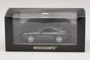Porsche 911 997 Carrera 4S Grå Metallic Minichamps 1:43 403066430 Metall — bild 5 av 5
