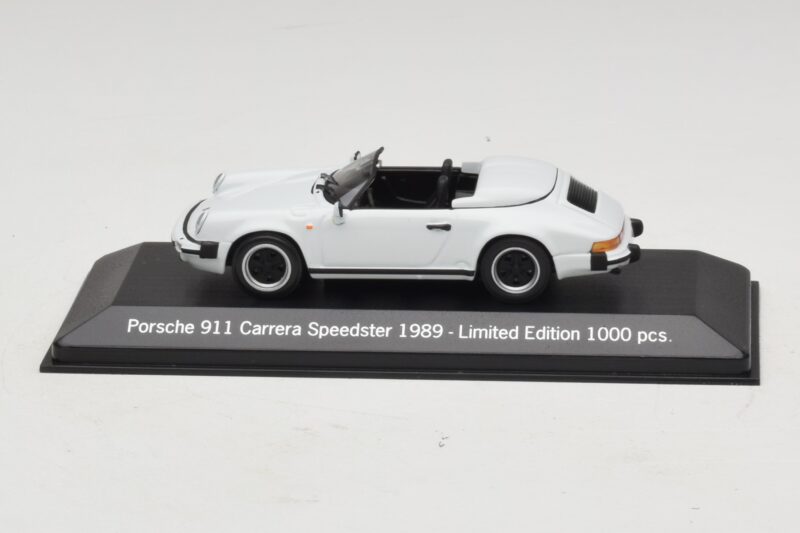 Porsche 911 G-Series Carrera Speedster Vit Begränsad Upplaga Minichamps 1:43 MAP02002608 Metall