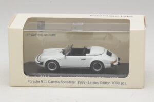 Porsche 911 G-Series Carrera Speedster Vit Begränsad Upplaga Minichamps 1:43 MAP02002608 Metall — bild 5 av 5