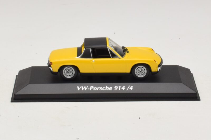 Porsche 914/4 Gul Maxichamps 1:43 940065661 Metall