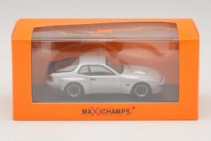 Porsche 924 GT Silver Maxichamps 1:43 940066122 Metall — bild 5 av 5