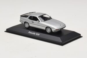 Porsche 924 Silver Maxichamps 1:43 940062120 Metall — bild 3 av 5