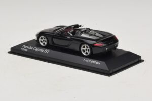 Porsche Carrera GT Svart Minichamps 1:43 430060230 Metall — bild 3 av 5