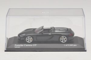 Porsche Carrera GT Svart Minichamps 1:43 430060230 Metall — bild 4 av 5