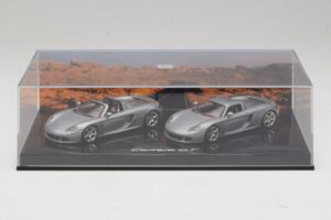 Porsche Carrera GT Spider & Coupé Set Silver Minichamps 1:43 WAP02010314 Metall — bild 4 av 5