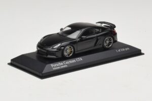 Porsche Cayman GT4 981 Black Metallic Minichamps 1:43 410066121 Metall — bild 2 av 5