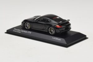 Porsche Cayman GT4 981 Black Metallic Minichamps 1:43 410066121 Metall — bild 3 av 5