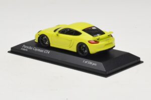 Porsche Cayman GT4 981 Grön Minichamps 1:43 410066122 Metall — bild 3 av 5