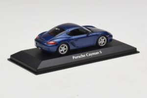 Porsche Cayman S 987 Blåmetallic Maxichamps 1:43 940065621 Metall — bild 2 av 5