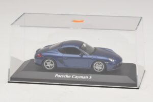 Porsche Cayman S 987 Blåmetallic Maxichamps 1:43 940065621 Metall — bild 4 av 5