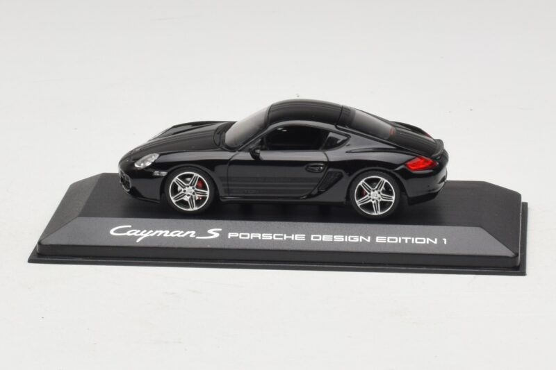Porsche Cayman S 987 Porsche Design Edition 1 Svart Minichamps 1:43 400065622 Metall