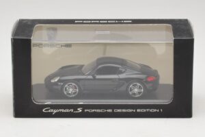 Porsche Cayman S 987 Porsche Design Edition 1 Svart Minichamps 1:43 400065622 Metall — bild 5 av 5