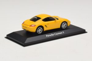 Porsche Cayman S 987 Gul Maxichamps 1:43 940065620 Metall — bild 2 av 5
