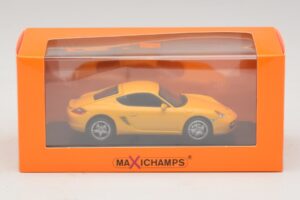 Porsche Cayman S 987 Gul Maxichamps 1:43 940065620 Metall — bild 5 av 5