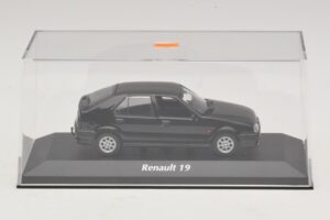 Renault 19 Svart Maxichamps 1:43 940113701 Metall — bild 4 av 5