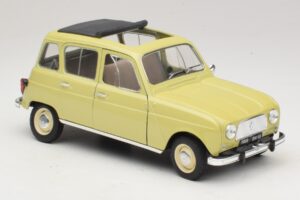 Renault 4L Gul Solido 1:18 8062 Metall — bild 5 av 7