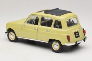 Renault 4L Gul Solido 1:18 8062 Metall — bild 6 av 7