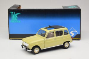 Renault 4L Gul Solido 1:18 8062 Metall — bild 7 av 7