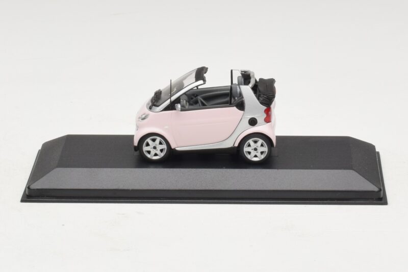 Smart Fortwo 450 Cabriolet Vit Legally Blonde 2 Ersättningslåda Minichamps 1:43 402173900-R1 Metall