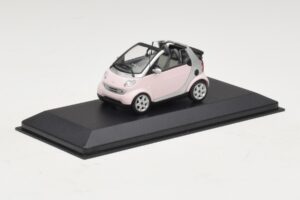 Smart Fortwo 450 Cabriolet Vit Legally Blonde 2 Ersättningslåda Minichamps 1:43 402173900-R1 Metall — bild 2 av 5
