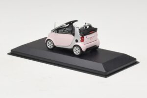 Smart Fortwo 450 Cabriolet Vit Legally Blonde 2 Ersättningslåda Minichamps 1:43 402173900-R1 Metall — bild 3 av 5