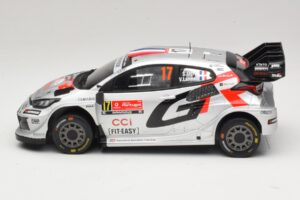 Toyota GR Yaris Rally1 #17 S. Ogier / V. Landais Rally Portugal Winner 2025 IXO 1:18 18RMC250A Metall — bild 3 av 6