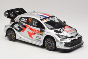 Toyota GR Yaris Rally1 #17 S. Ogier / V. Landais Rally Portugal Winner 2025 IXO 1:18 18RMC250A Metall — bild 4 av 6