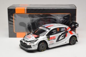 Toyota GR Yaris Rally1 #17 S. Ogier / V. Landais Rally Portugal Winner 2025 IXO 1:18 18RMC250A Metall — bild 6 av 6