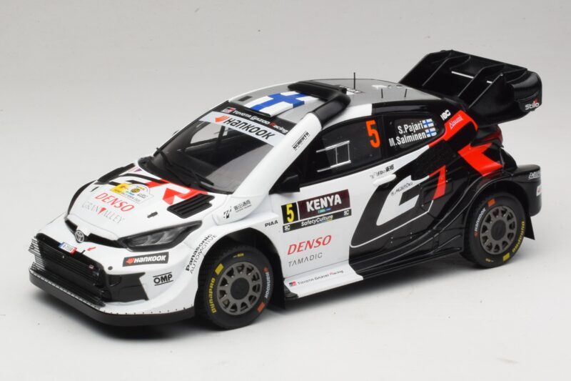 Toyota GR Yaris Rally1 #5 S. Pajari / E. Malkonen Rally Kenya 2025 IXO 1:18 18RMC246 Metall