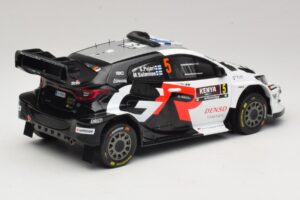 Toyota GR Yaris Rally1 #5 S. Pajari / E. Malkonen Rally Kenya 2025 IXO 1:18 18RMC246 Metall — bild 2 av 6