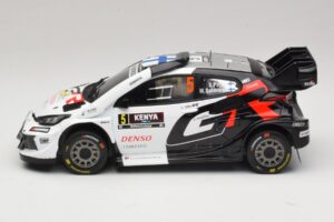 Toyota GR Yaris Rally1 #5 S. Pajari / E. Malkonen Rally Kenya 2025 IXO 1:18 18RMC246 Metall — bild 3 av 6