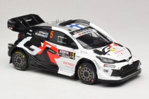 Toyota GR Yaris Rally1 #5 S. Pajari / E. Malkonen Rally Kenya 2025 IXO 1:18 18RMC246 Metall — bild 4 av 6