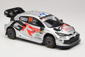 Toyota GR Yaris Rally1 #69 K. Rovanpera / J. Halttunen Rally Portugal 2025 IXO 1:18 18RMC250B Metall — bild 4 av 6
