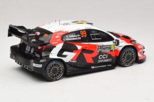 Toyota GR Yaris Rally1 #99 O. Solberg / E. Edmondson Rally Monte Carlo Winner 2026 IXO 1:18 18RMC269A Metall — bild 2 av 6