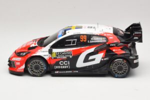 Toyota GR Yaris Rally1 #99 O. Solberg / E. Edmondson Rally Monte Carlo Winner 2026 IXO 1:18 18RMC269A Metall — bild 3 av 6
