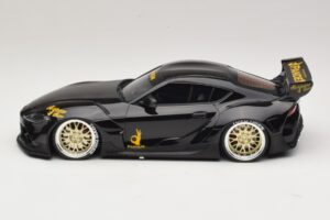 Toyota Supra GR A90 Pandem V1.0 Svart TopSpeed 1:18 TS0307 Resin — bild 3 av 6