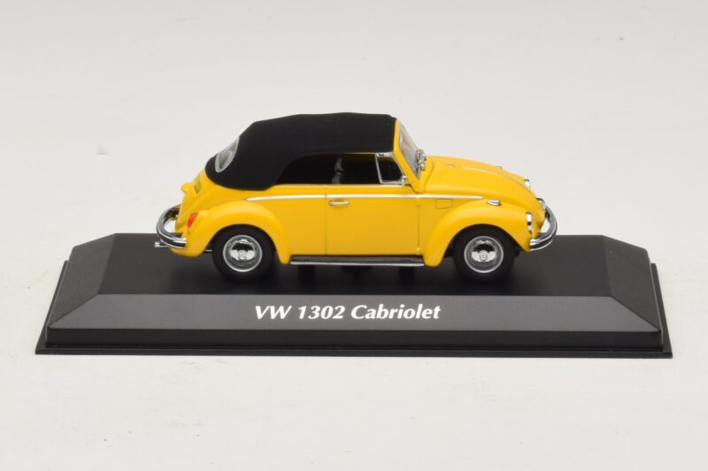 Volkswagen 1302 Cabriolet Gul Maxichamps 1:43 940055030 Metall
