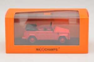 Volkswagen 181 Röd Maxichamps 1:43 940050031 Metall — bild 5 av 5