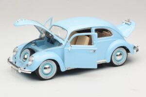Volkswagen Bubbla Blå Bburago 1:18 3381 Metall — bild 2 av 8