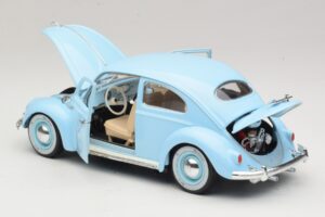 Volkswagen Bubbla Blå Bburago 1:18 3381 Metall — bild 5 av 8