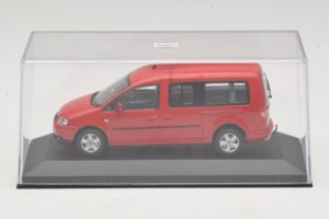 Volkswagen Caddy 2K Bus Röd Minichamps 1:43 CADDY009 Metall — bild 4 av 5