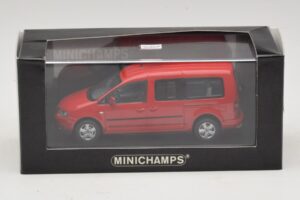 Volkswagen Caddy 2K Bus Röd Minichamps 1:43 CADDY009 Metall — bild 5 av 5