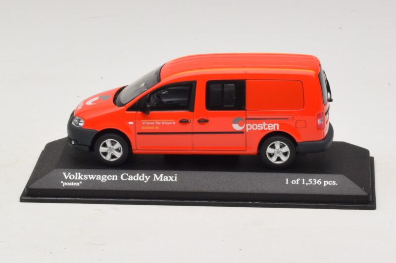 Volkswagen Caddy Maxi Mk3 Norway Post Minichamps 1:43 403057005 Metall