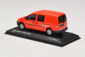 Volkswagen Caddy Maxi Mk3 Norway Post Minichamps 1:43 403057005 Metall — bild 3 av 5