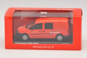 Volkswagen Caddy Maxi Mk3 Norway Post Minichamps 1:43 403057005 Metall — bild 5 av 5
