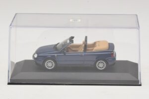 Volkswagen Golf Mk4 Cabriolet Blå Återförsäljarutgåva Minichamps 1:43 GOLF005 Metall — bild 4 av 5
