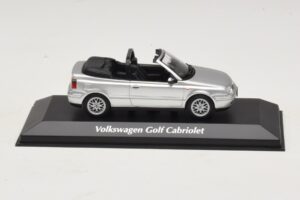 Volkswagen Golf Mk4 Cabriolet Silver Maxichamps 1:43 940058331 Metall
