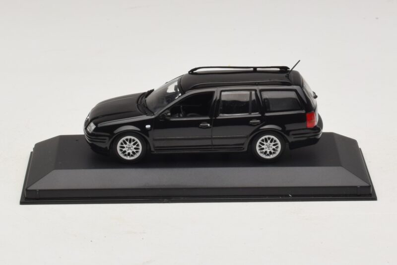 Volkswagen Golf Mk4 Variant Sport Highline BBS Edition Svart Minichamps 1:43 GOLF008 Metall