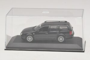 Volkswagen Golf Mk4 Variant Sport Highline BBS Edition Svart Ersättningskartong Minichamps 1:43 GOLF008-R1 Metall — bild 4 av 5